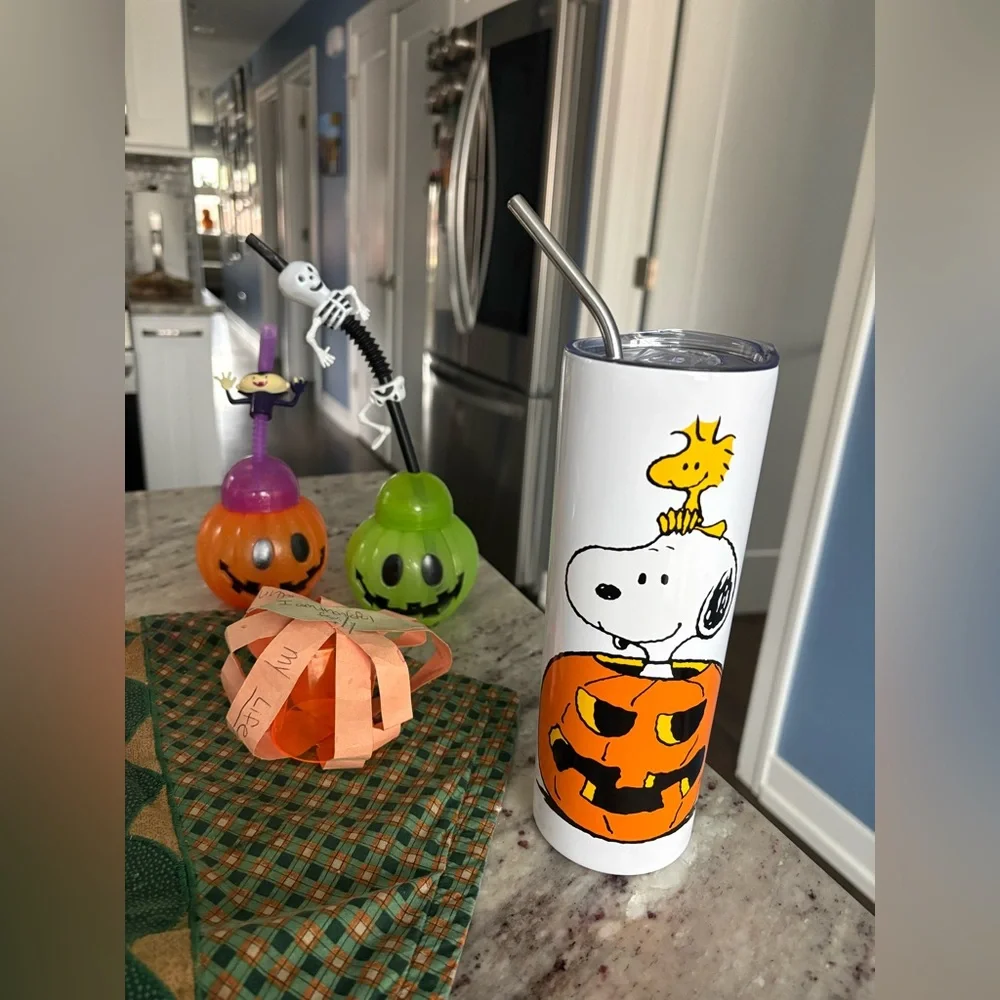 PEANUTS | Halloween Retro Snoopy Classic Character Portable Tumbler